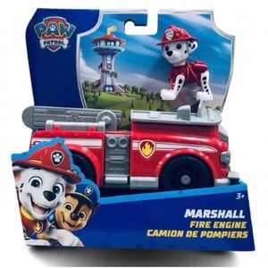 🎈$15🎈 NEW PAW PATROL Marshall's Red Fire Truck Toy Car UNISEX Age 3+